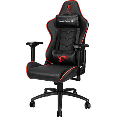 Silla Gaming MSI MAG CH120X Negro / Rojo