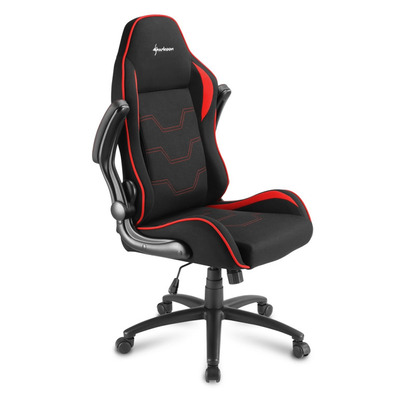 Président Gaming Sharkoon Elbrus 1 Noir/Rouge 160G