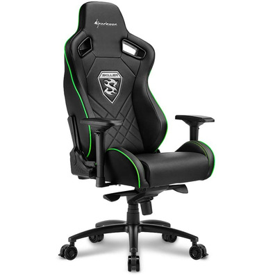 Président Gaming Sharkoon Skiller SGS4-Noir-Vert-160G