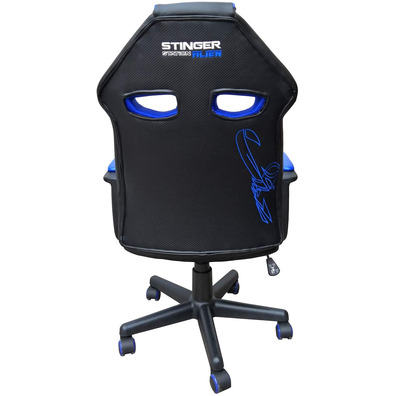 Silla Gaming Woxter Stinger Station Alien Negro / Azul