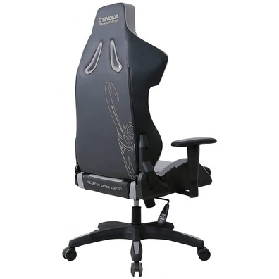 Silla Gaming Woxter Stinger Station Master One Negra y Plata