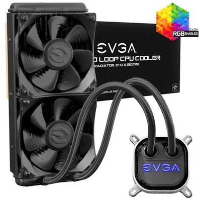Sistema de Refrigeración Líquida EVGA CTC 240mm Intel/AMD