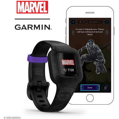 Le Smartband Garmin Vívofit jr. 3 Panthère noire
