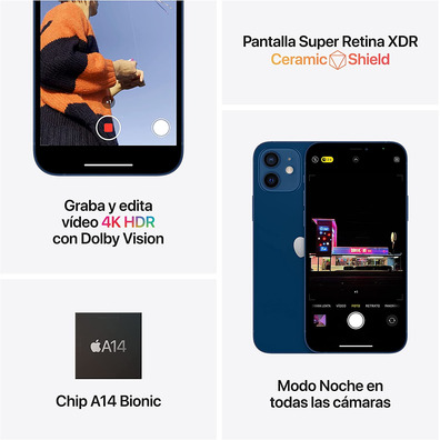 Smartphone Apple iPhone 12 64 Go Purple 5G MJNM3QL / A