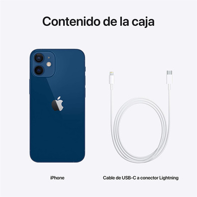 Smartphone Apple iPhone 12 Mini 128 Go Azul MGE63QL/A
