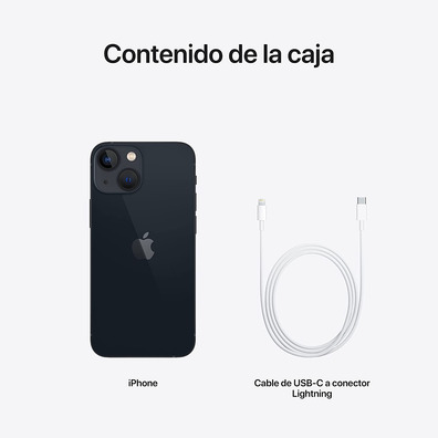 Smartphone Apple iPhone 13 512GB 6.1''5G Negro Medianoche