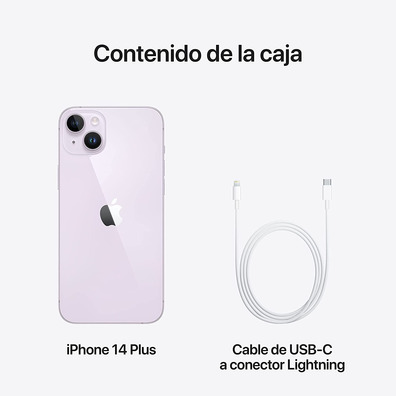 Smartphone Apple iPhone 14 Plus 512 Go 6,7''5G Púrpura