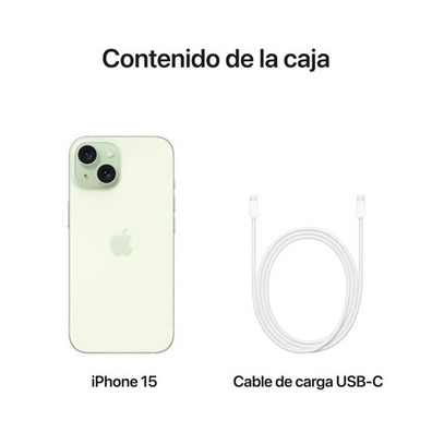 Smartphone Apple iPhone 15 512Gb/ 6.1 " / 5G / Verde