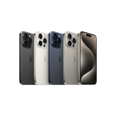 Smartphone Apple iPhone 15 Pro 128Gb/ 6.1 " / 5G / Titanio Blanco