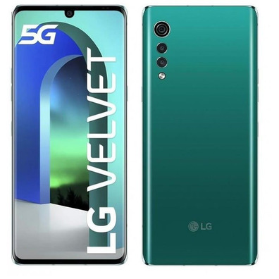 Smartphone LG Velvet 6GB/128 Go 6,8 " 5G Verde