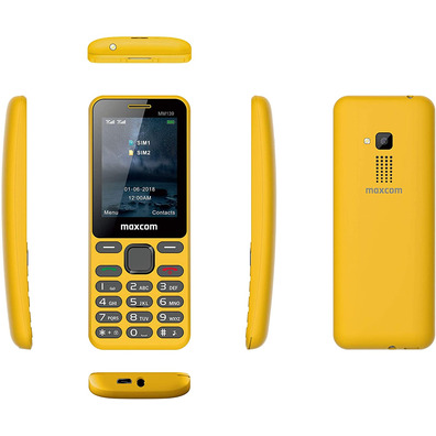 Smartphone Maxcom Classic MM139 Amarillo