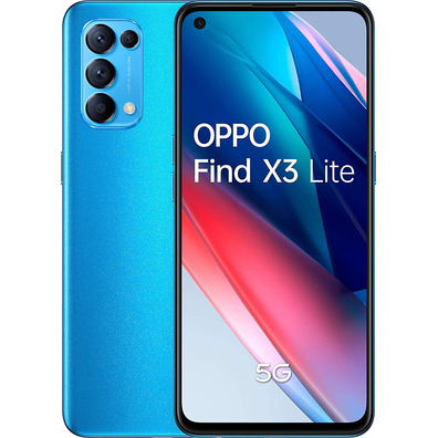 Smartphone Oppo Find X3 Lite 6.43''5G 8GB/128 Go Azul