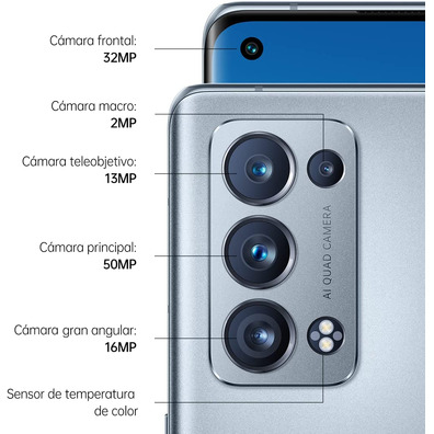 Smartphone Oppo Reno 6 Pro 5G 12GB/256GB 6,55''Lunar Grey