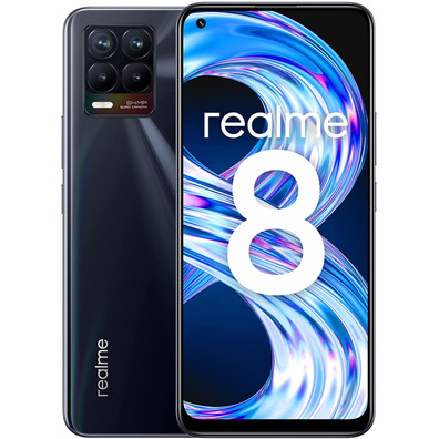 Smartphone Realme 8 6GB/128 Go Punk Black