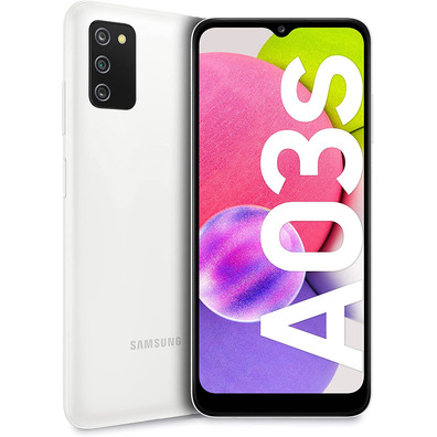 Smartphone Samsung Galaxy A03s 3GB/32 Go 6,5 " Blanco