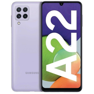 Smartphone Samsung Galaxy A22 4GB/128 Go 6.4 " Violeta