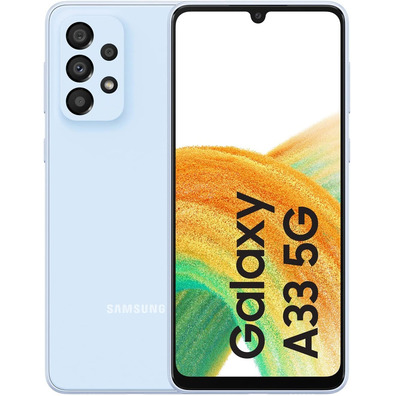 Smartphone Samsung Galaxy A33 6GB/128 Go 5G Bleu