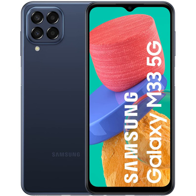 Smartphone Samsung Galaxy M33 6GB/128 Go 6.6''5G Azul