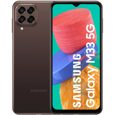 Smartphone Samsung Galaxy M33 6GB/128 Go 6.6''5G Marrón