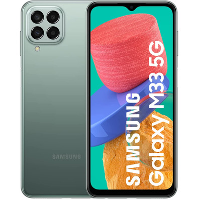 Smartphone Samsung Galaxy M33 6GB/128 Go 6,6''5G Verde