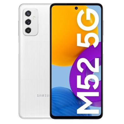 Smartphone Samsung Galaxy M52 6GB/128 Go 6,7 " 5G Blanco