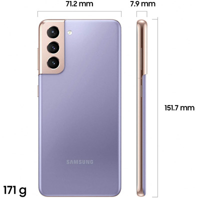 Smartphone Samsung Galaxy S21 8GB/128 Go 5G Violeta
