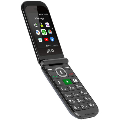 Smartphone SPC Jasper Whatsapp para personas mayores Black