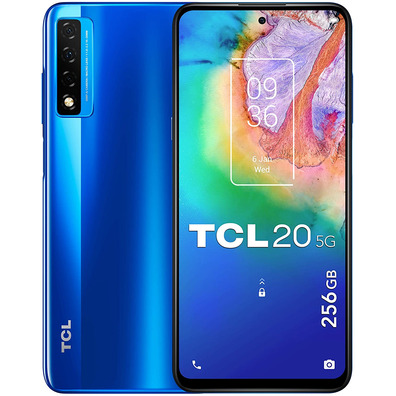 Smartphone TCL 20 5G 6,67''6GB/256 Go Azul