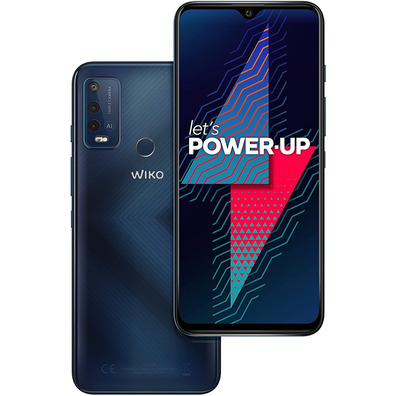 Smartphone Wiko Power U30 4GB/64 Go Carbone Bleu