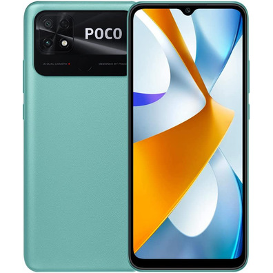 Smartphone Xiaomi Poco C40 3GB/32GB 6.7''Verde Coral