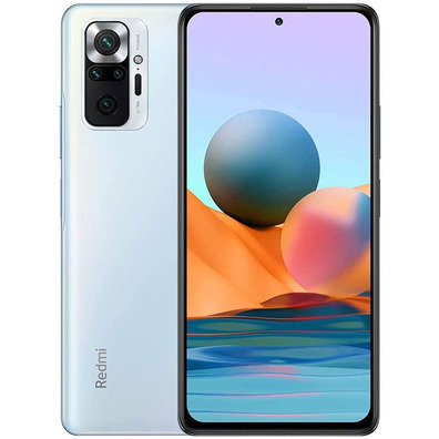 Smartphone Xiaomi Redmi Note 10 Pro 6GB/128 Go 6,67''Azul Glaciar