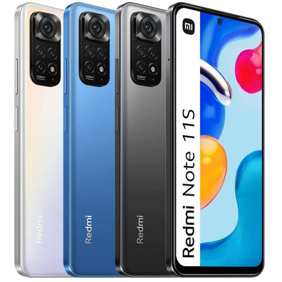 Smartphone Xiaomi Redmi Note 11S NFC 6GB/128GB 6.43''Azul