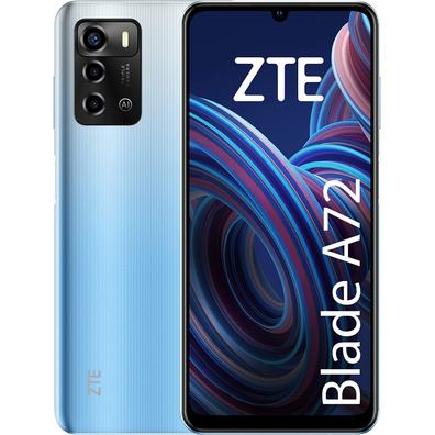 Smartphone ZTE Blade A72 4G 3GB/64 Go Azul