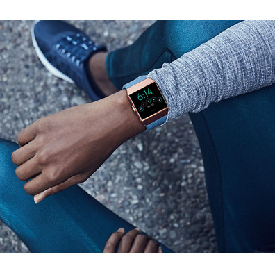 Smartwatch Fitbit Ionic Sports Bleu Gris / Naranja métallisé