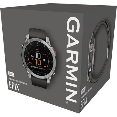 Smartwatch Garmin Epix 2 Plata / Gris