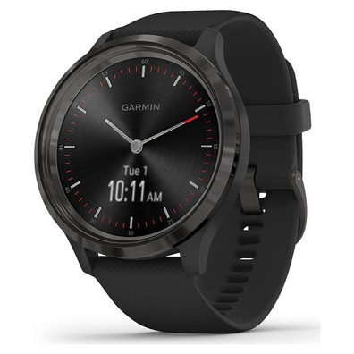 Smartwatch Garmin VivoMove 3 Pizza avec bracelet noir 44 mm