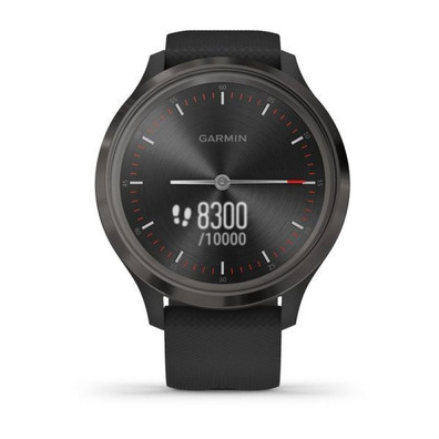 Smartwatch Garmin VivoMove 3 Pizza avec bracelet noir 44 mm