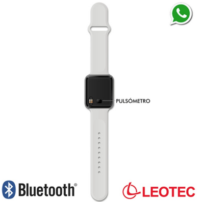Smartwatch Leotec Bluetooth Pulse blanche