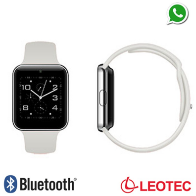 Smartwatch Leotec Bluetooth Pulse blanche