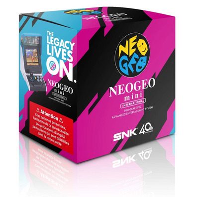 SNK NEO GEO Mini International Edition (40 jeux)