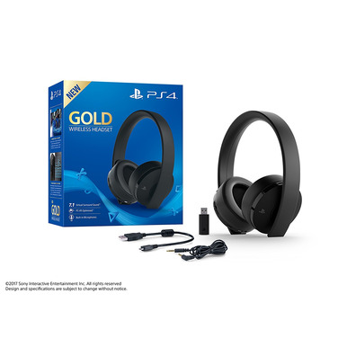 Casque Sony Gaming Or sans fil (PS4)