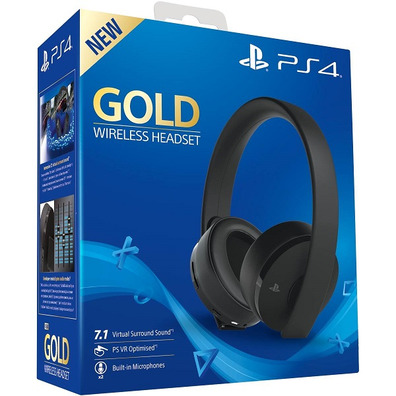 Casque Sony Gaming Or sans fil (PS4)