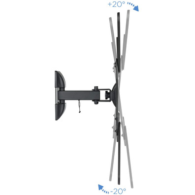 Support TV / Monitor Tooq LP2255TN-B 23 "-55" 2 pivots noirs
