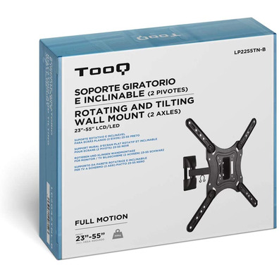 Support TV / Monitor Tooq LP2255TN-B 23 "-55" 2 pivots noirs
