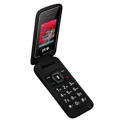 Spc Flip Téléphone Mobile Noir