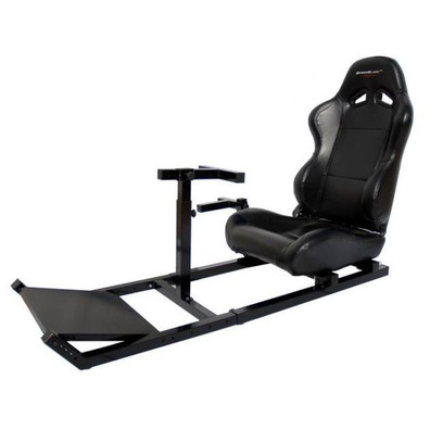 Seat + Support steering wheel and pedals SpeedBlack DS Noire
