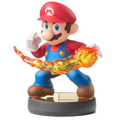 Super Smash Bros Wii U + Amiibo Mario