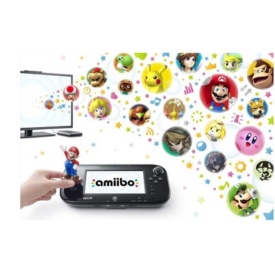 Super Smash Bros Wii U + Amiibo Mario