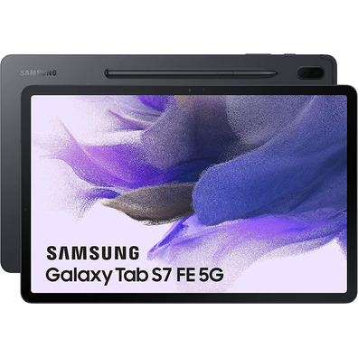 Comprimé Samsung Galaxy Tab S7 FE 12,4 " 4GB/64 Go 5G Negra