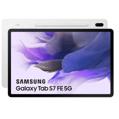 Comprimé Samsung Galaxy Tab S7 FE 12,4 " 4GB/64 Go 5G Plata